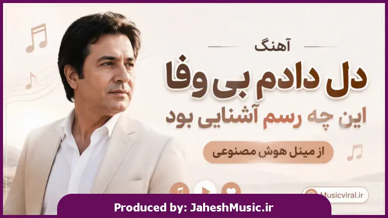 دانلود آهنگ مینل "هوش مصنوعی صدای زن" دل دادم بی وفا این چه رسم آشنایی بود